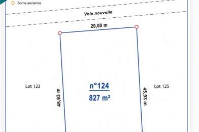 Terrain  40000 €