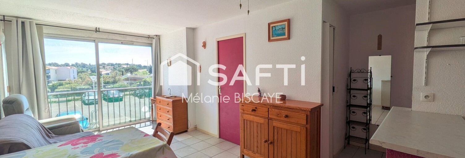 Appartement 2 Pièces 34 m² à vendre à Gruissan (11430)