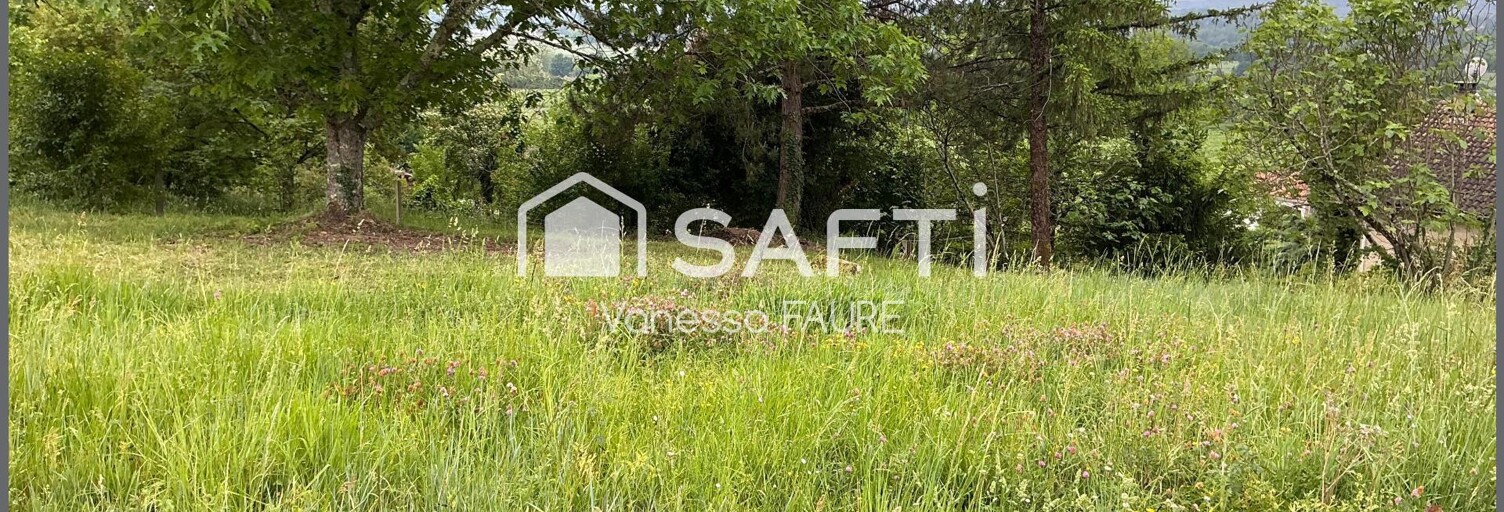 Terrain  830 m² à vendre à Rions (33410)
