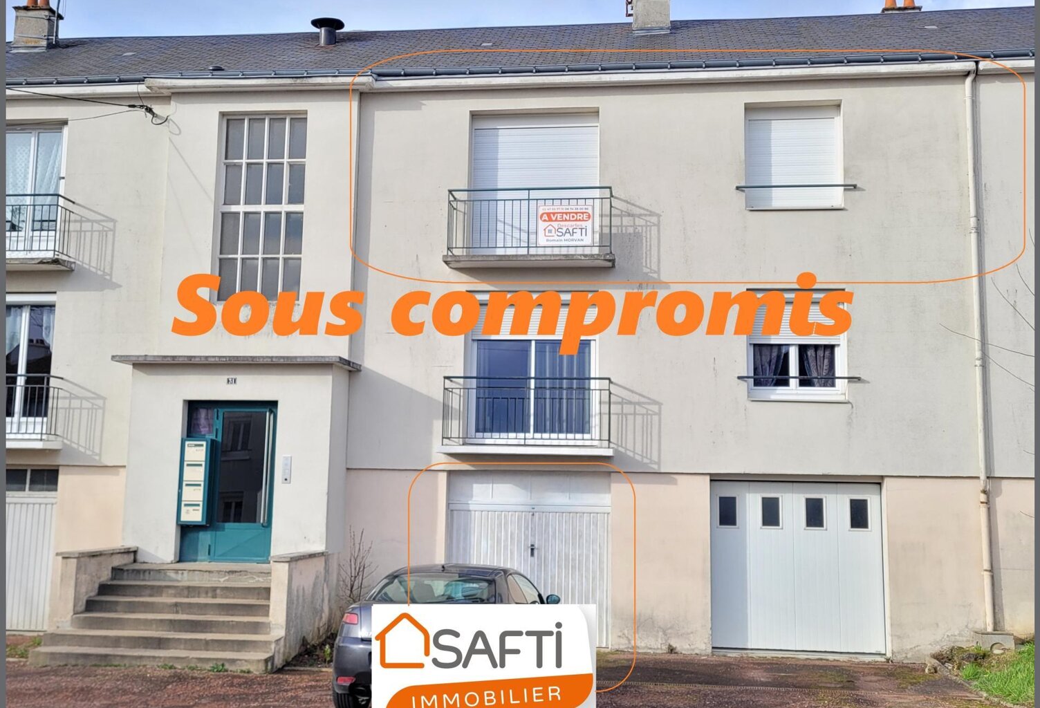 APPARTEMENT Loué : 2ch + Garage + Jardin partagé — photo 1
