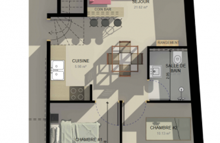 Vente Appartement 3 pièces — photo 3
