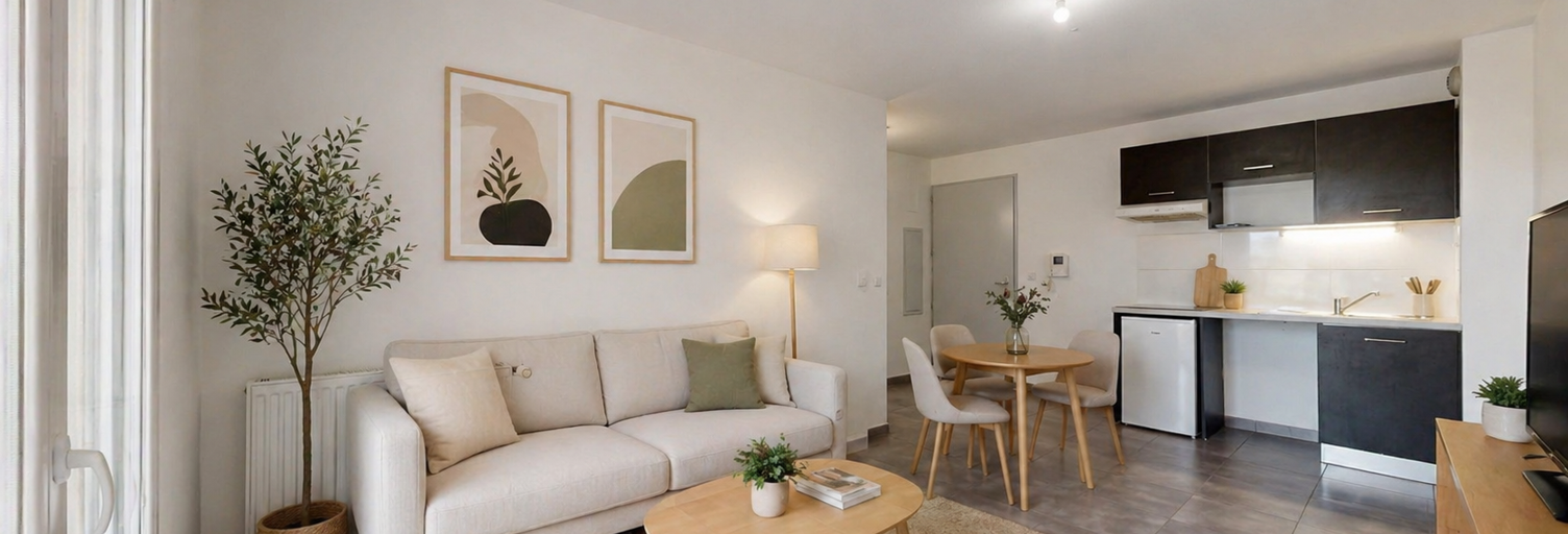 Appartement 2 Pièces 36 m² à vendre à Sauvian (34410)