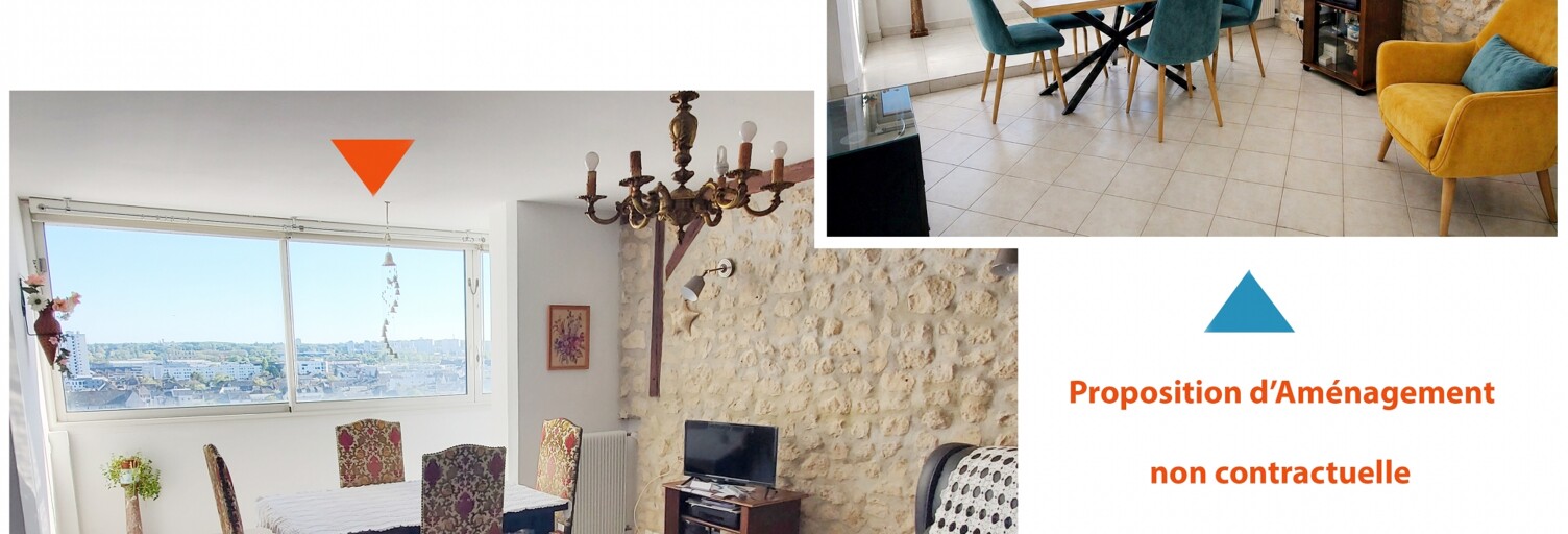 Appartement 4 Pièces 81 m² à vendre à Saint-Pierre-des-Corps (37700)