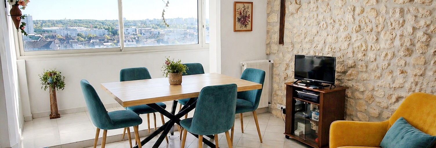 Appartement 4 Pièces 81 m² à vendre à Saint-Pierre-des-Corps (37700)