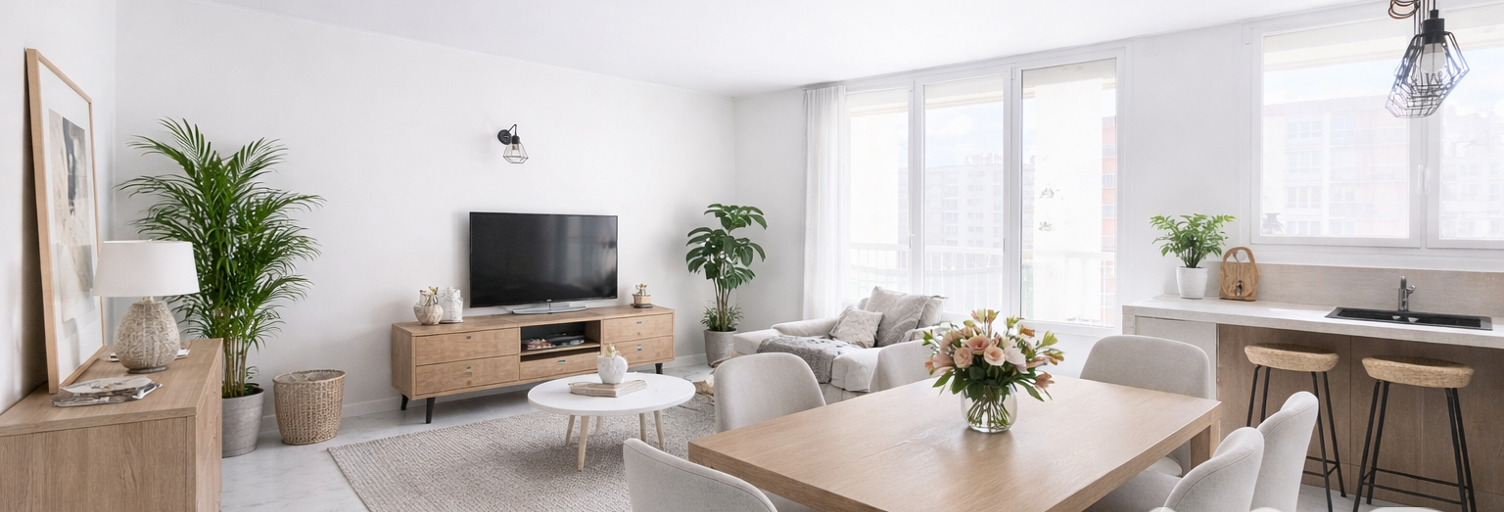 Appartement 3 Pièces 64 m² à vendre à Chilly-Mazarin (91380)
