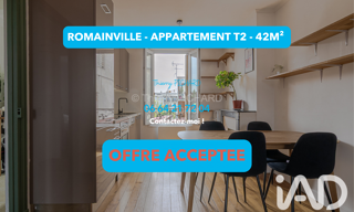 Appartement 2 Pièces 41 m² à vendre à Romainville (93230)