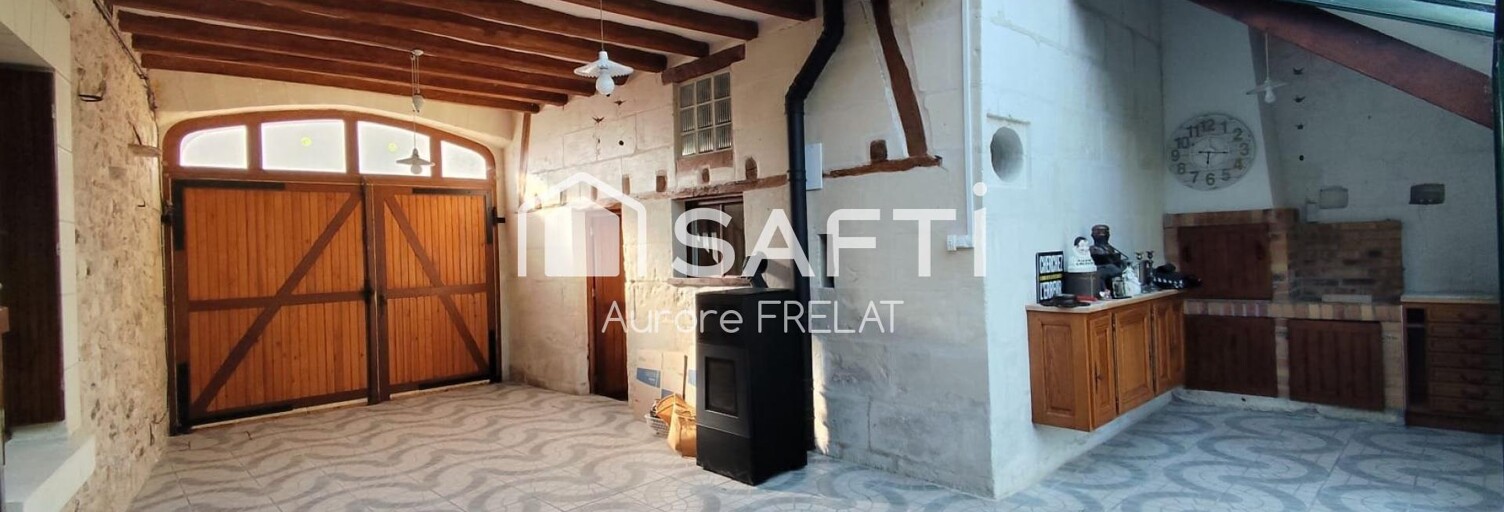 Maison 5 Pièces 180 m² à vendre à Sainte-Catherine-de-Fierbois (37800)
