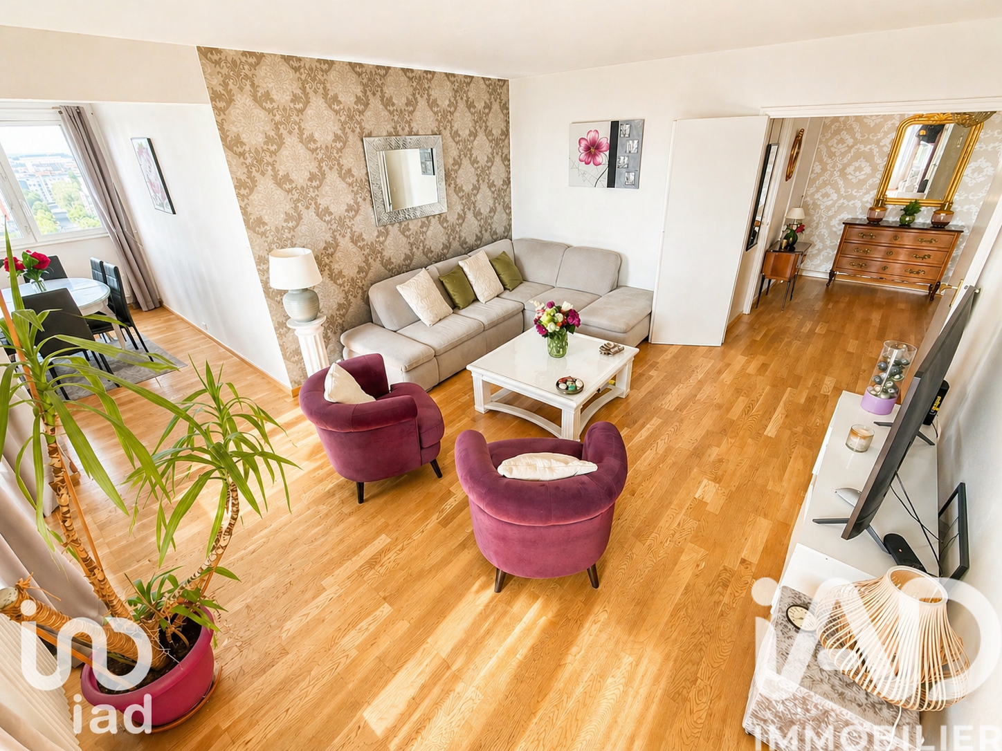 Appartement à vendre, 5 pièces, 108 m², Angers