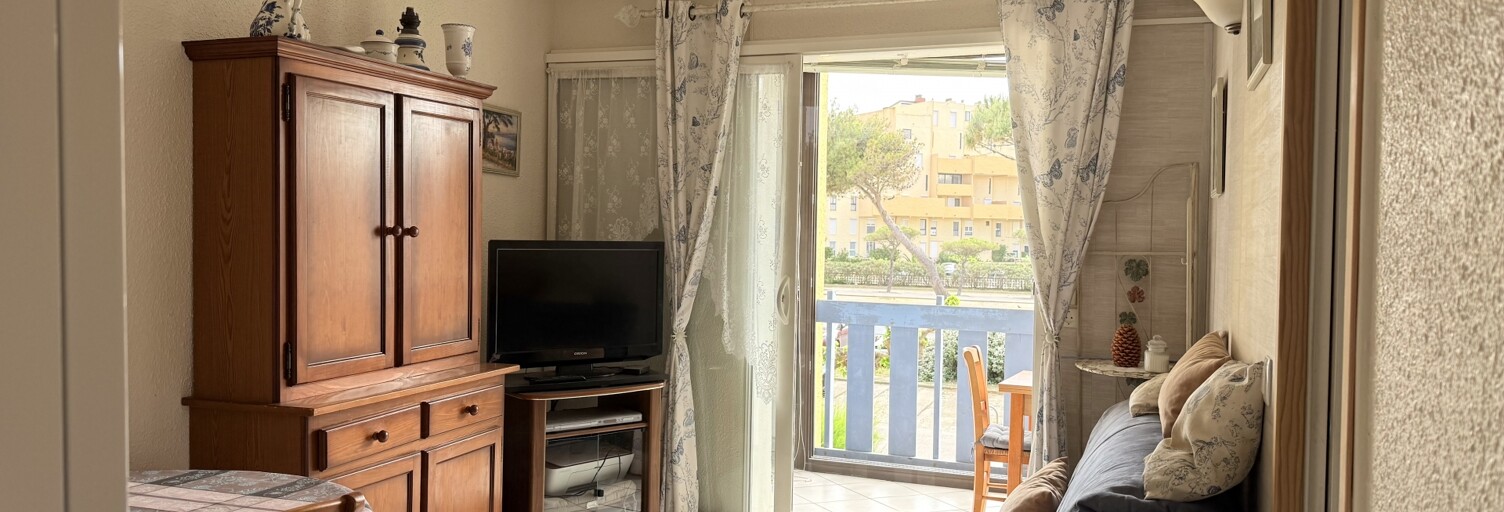 Appartement 3 Pièces 28 m² à vendre à Le Barcarès (66420)