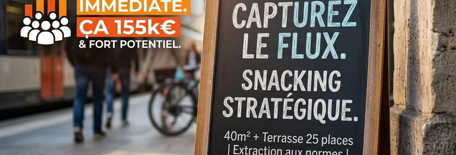 Commerce  40 m² à vendre à Saint-Raphaël (83700)