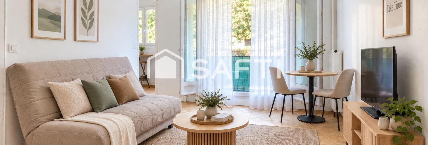 Appartement 1 Pièce 28 m² à vendre à Saint-Maur-des-Fossés (94100)
