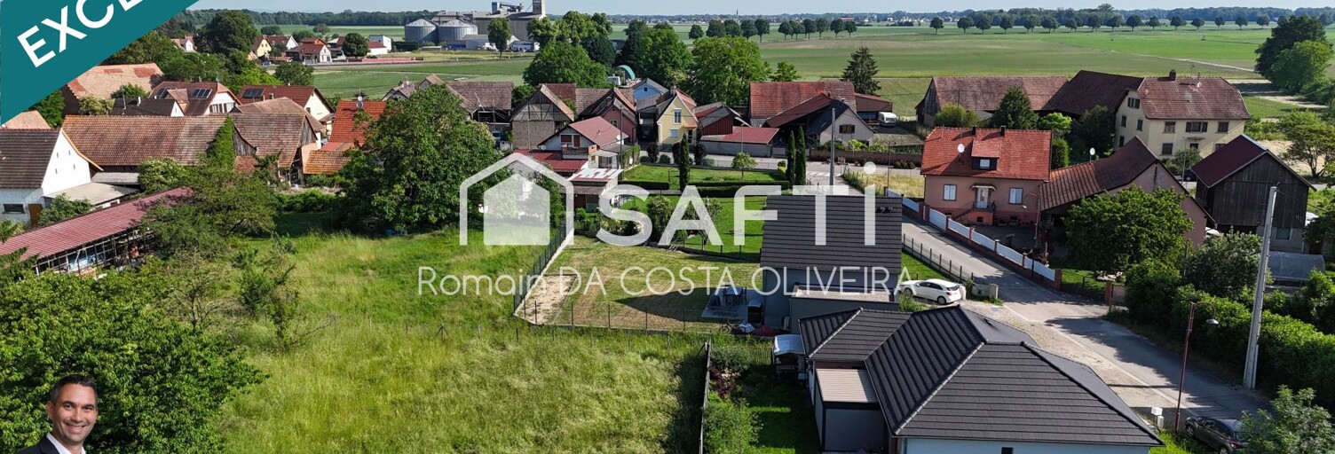 Terrain  1093 m² à vendre à Richtolsheim (67390)