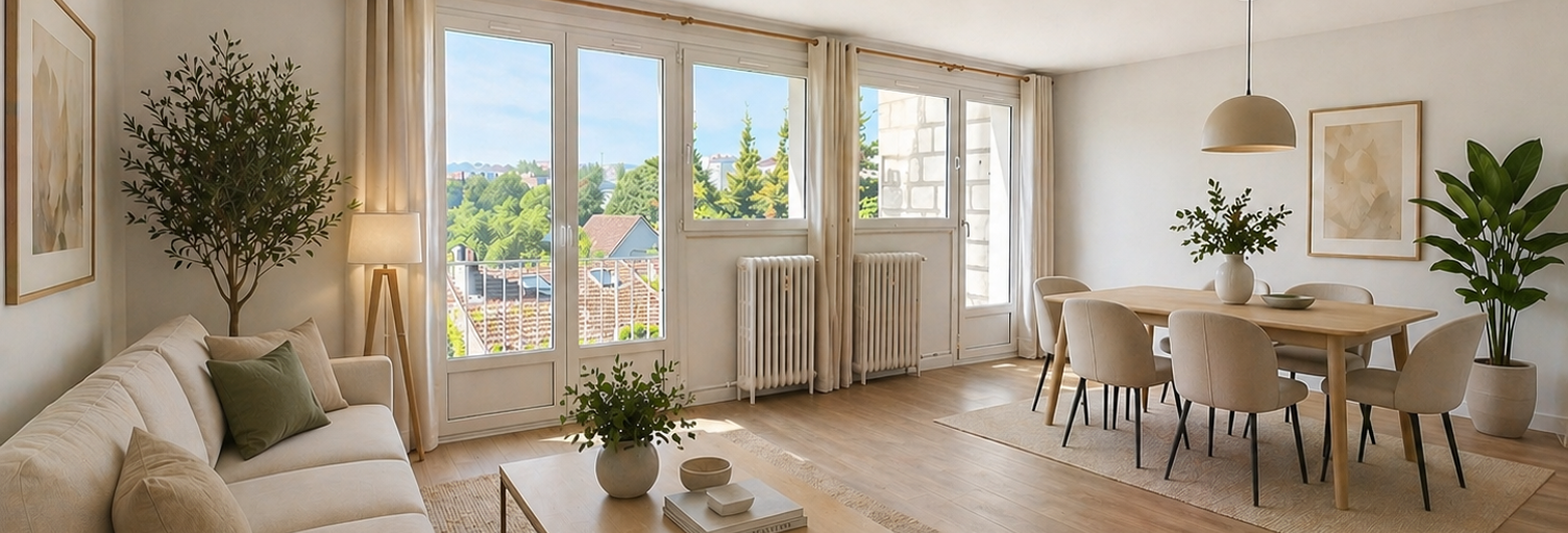 Appartement 3 Pièces 59 m² à vendre à Saint-Germain-en-Laye (78100)