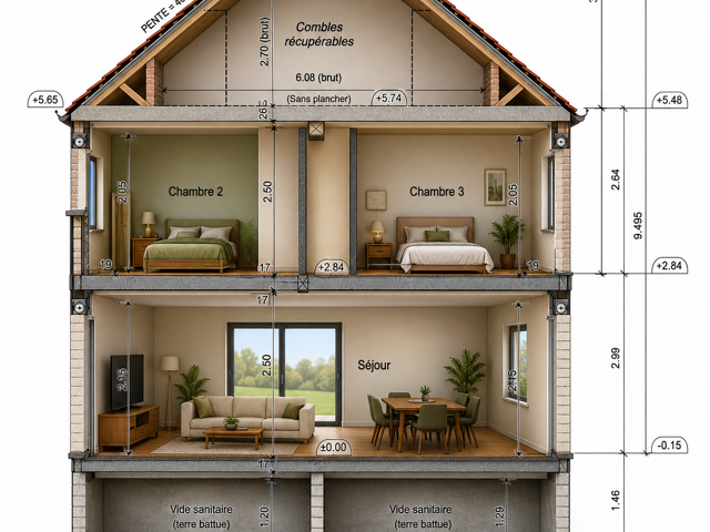 Vente Terrain à bâtir 223 m&sup2; — photo du bien