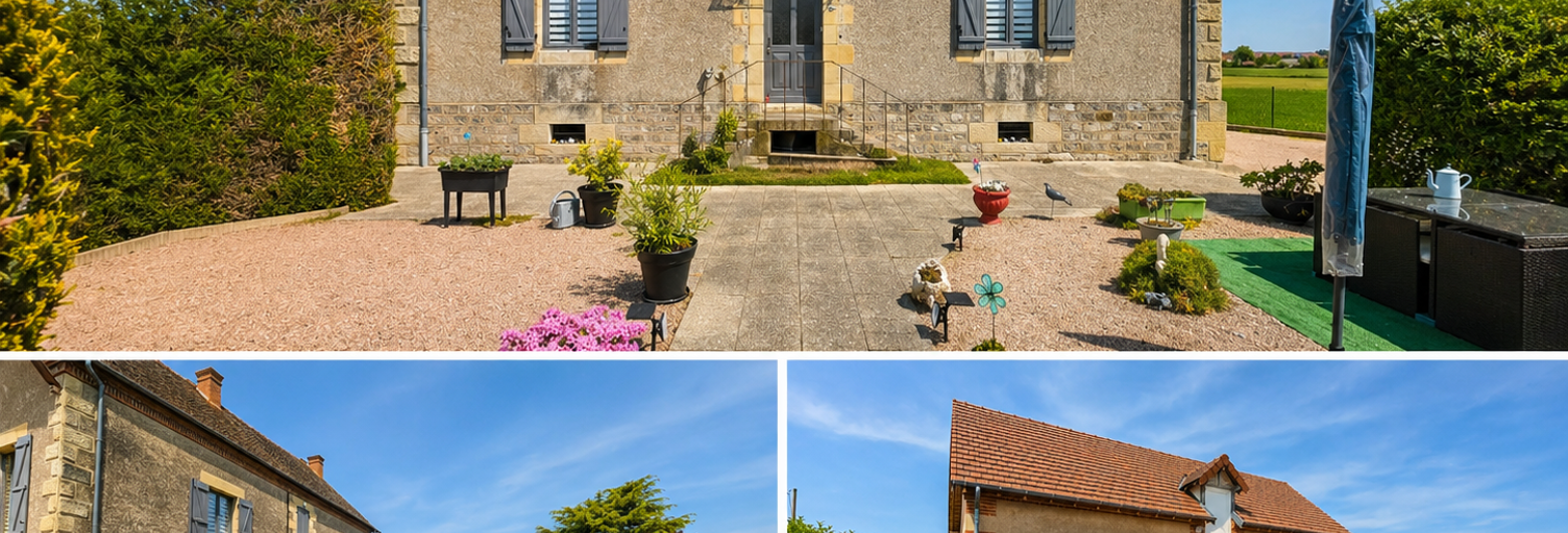 Maison 6 Pièces 135 m² à vendre à Saint-Gérand-le-Puy (03150)