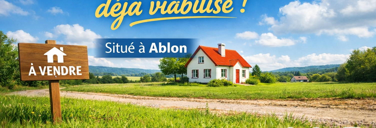 Terrain  900 m² à vendre à Ablon (14600)