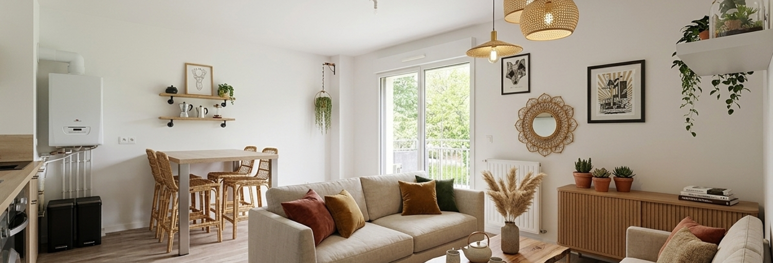 Appartement 2 Pièces 46 m² à vendre à Nantes (44300)