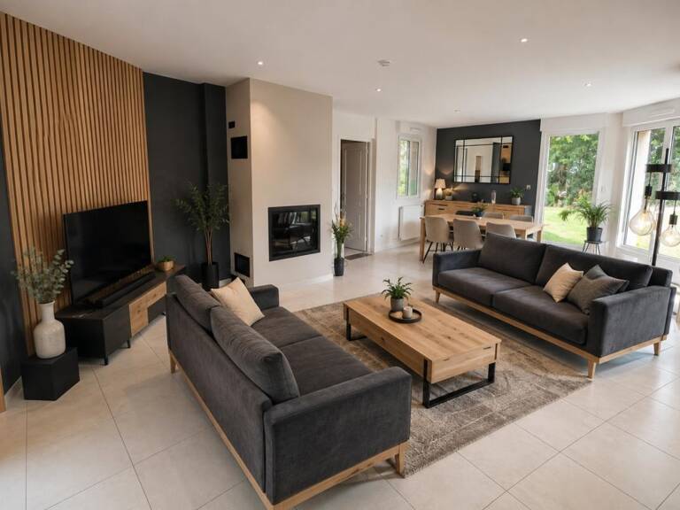MAISON INDIVIDUELLE – 158 m² – 4 CHAMBRES - GRAND JARDIN — photo 1