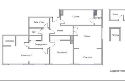 Opportunité à Neuilly sur Marne Appartement 5 pièces 83 m2 — photo du bien