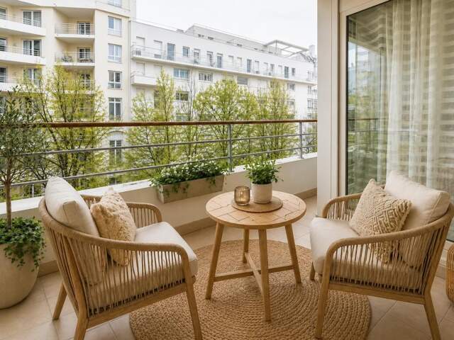 Courbevoie Faubourg de l’Arche — 2 pièces avec terrasse, balcon — photo du bien