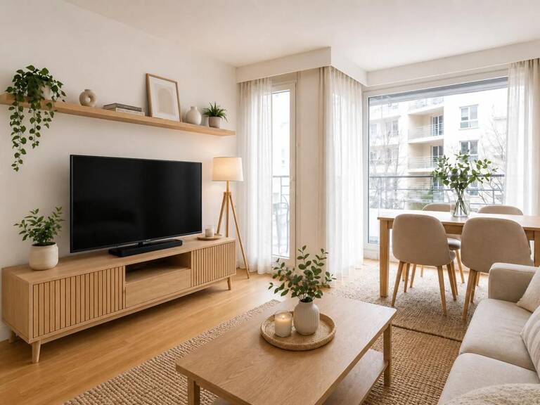 Courbevoie Faubourg de l’Arche — 2 pièces avec terrasse, balcon — photo 1