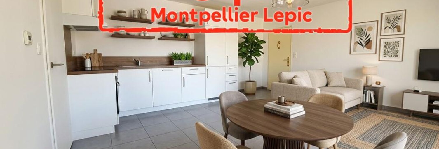 Appartement 3 Pièces 64 m² à vendre à Montpellier (34070)