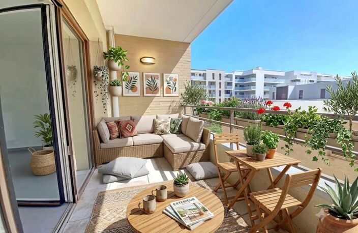 Coup de cœur :Montpellier Restanque T3 lumineux avec terrasse dans résidence de 2020 — photo 4
