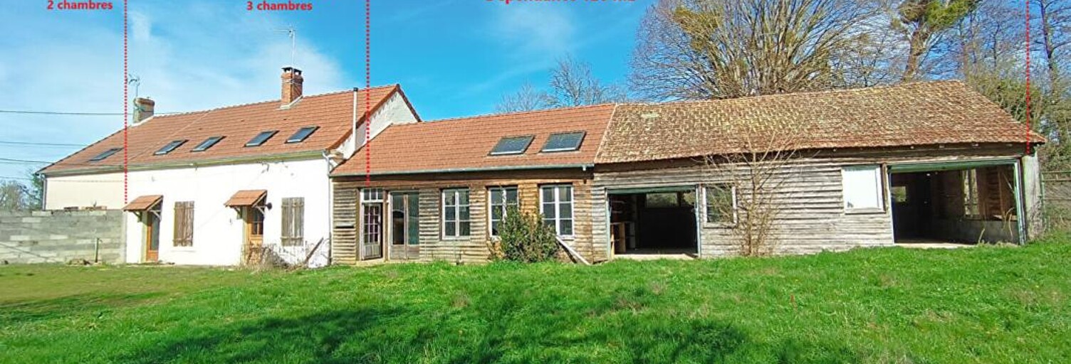 Maison 4 Pièces 300 m² à vendre à La Celle-sur-Nièvre (58700)