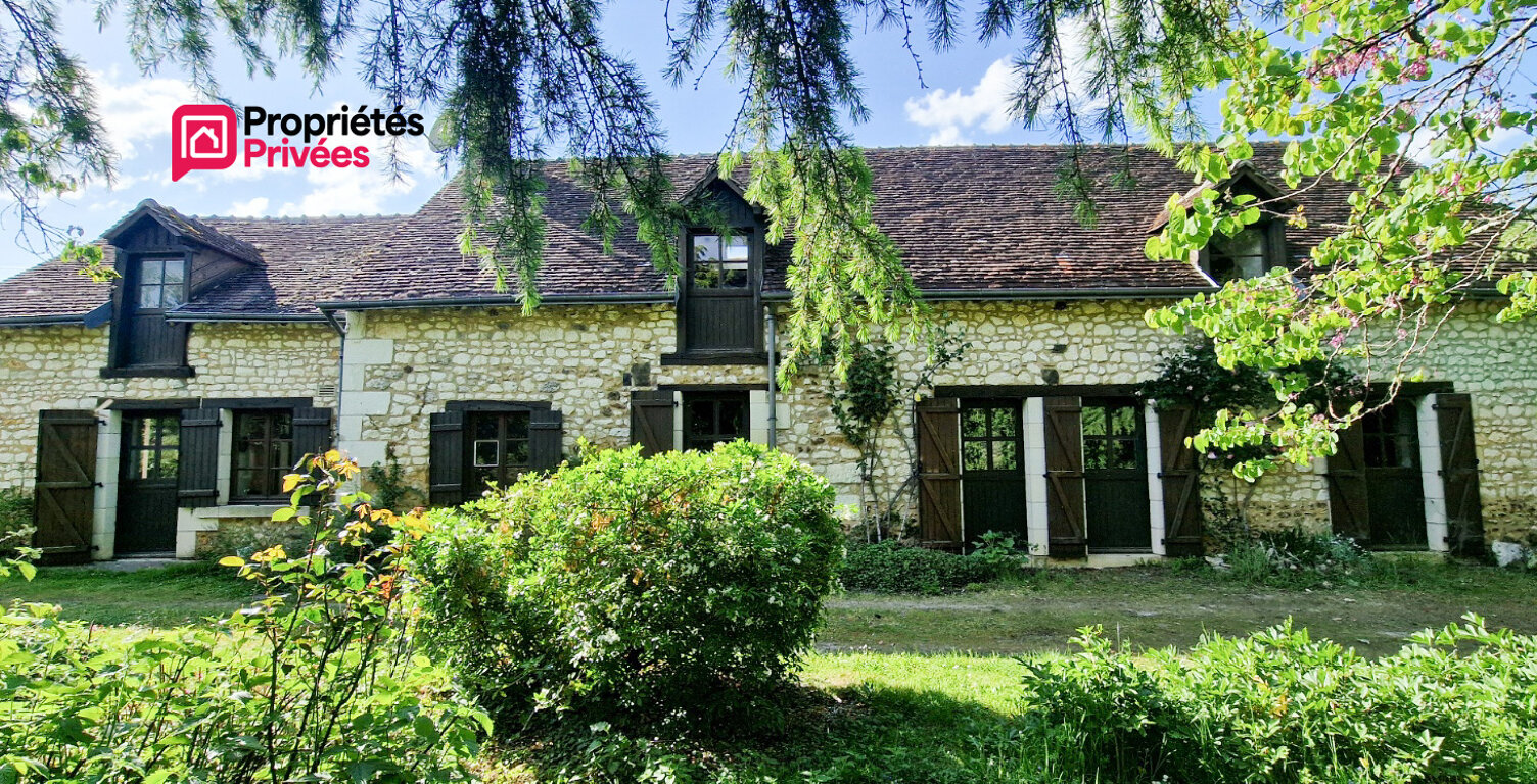 Baudres - longère de plain-pied 180 m² - 6 pièces/4 chambres - ascenseur - jardin arboré — photo 1