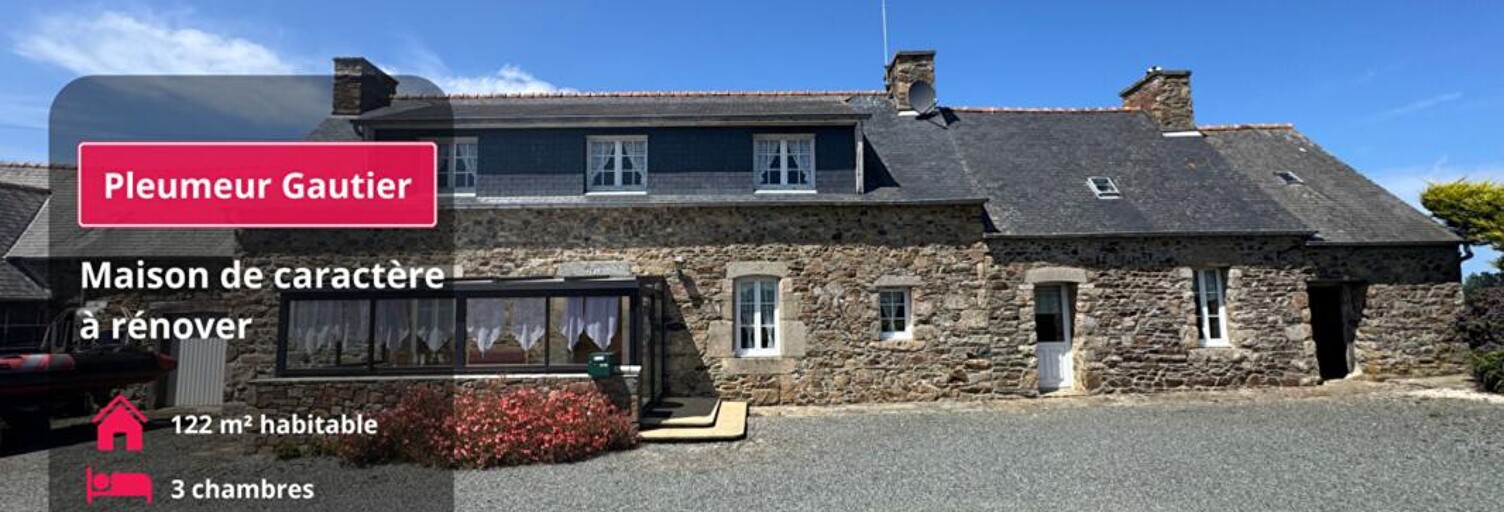 Maison 6 Pièces 122 m² à vendre à Pleumeur-Gautier (22740)