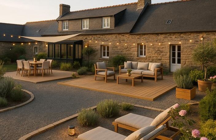 Corps de ferme en pierre à Pleumeur-Gautier , 4 ch potentielles ,Dépendances , 14 912 m² ,Proche plages (Côtes-d'Armor) — photo 4