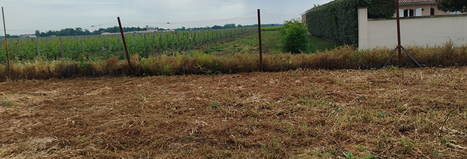 Terrain  635 m² à vendre à Pauillac (33250)