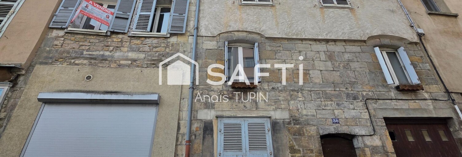 Immeuble  500 m² à vendre à Salins-les-Bains (39110)