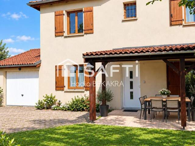 MAISON FAMILIALE  105 m²  4 CHAMBRES  TERRAIN 700 m²  GARAGE COINAUD  HAMEAU ENTRE SAINT-RAMBERT-D'ALBON ET ANNEYRON — photo du bien