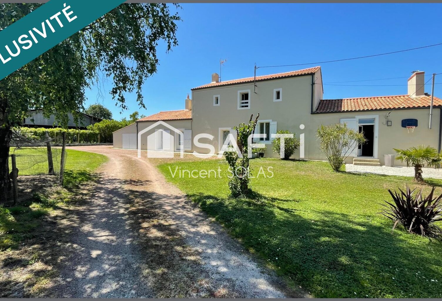 Propriété de 136m² + logement T3 de 63m² sur 1489m² - Calme - Bel Environnement — photo 1