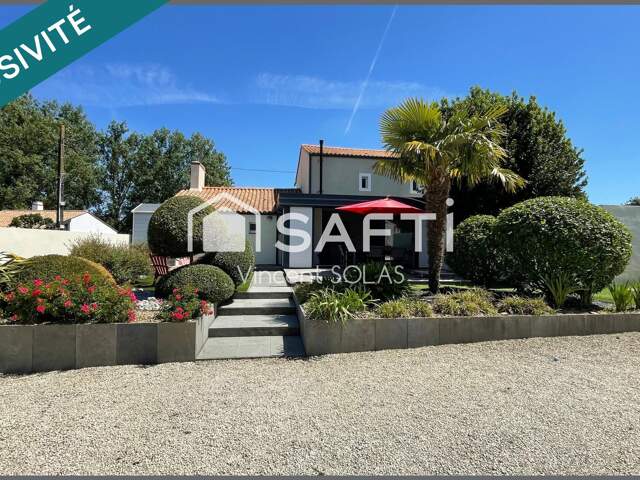 Propriété de 136m² + logement T3 de 63m² sur 1489m² - Calme - Bel Environnement — photo du bien
