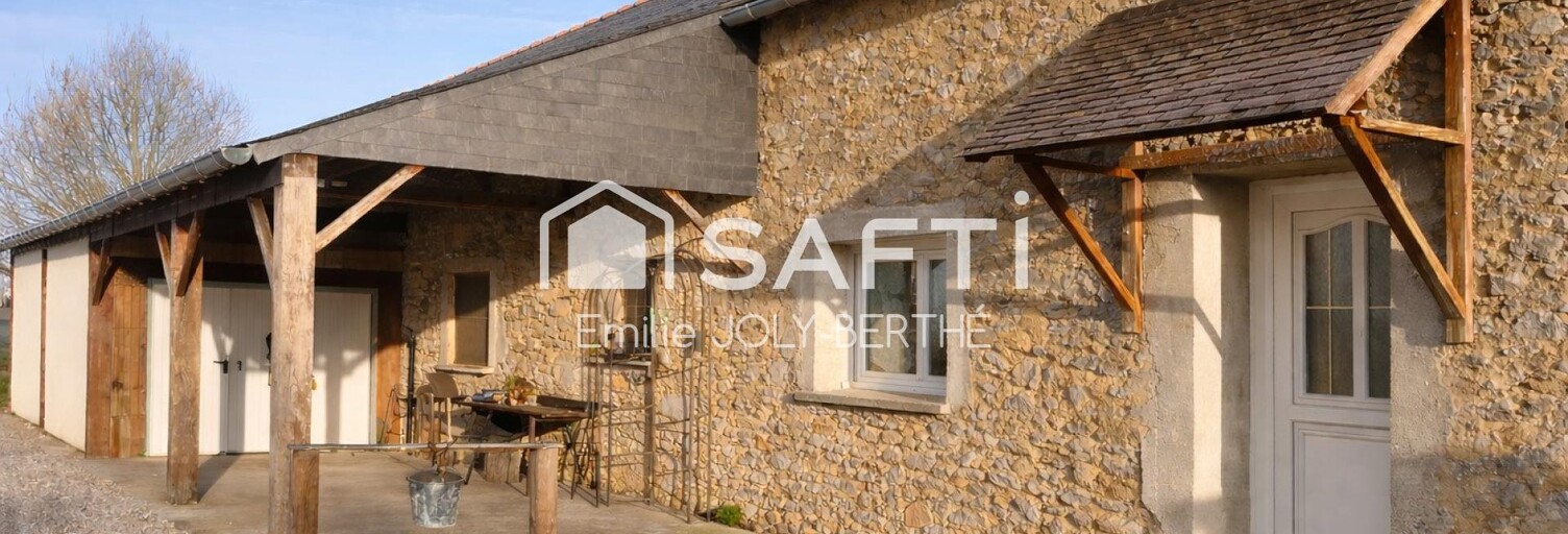 Maison 4 Pièces 72 m² à vendre à Val-du-Maine (53340)