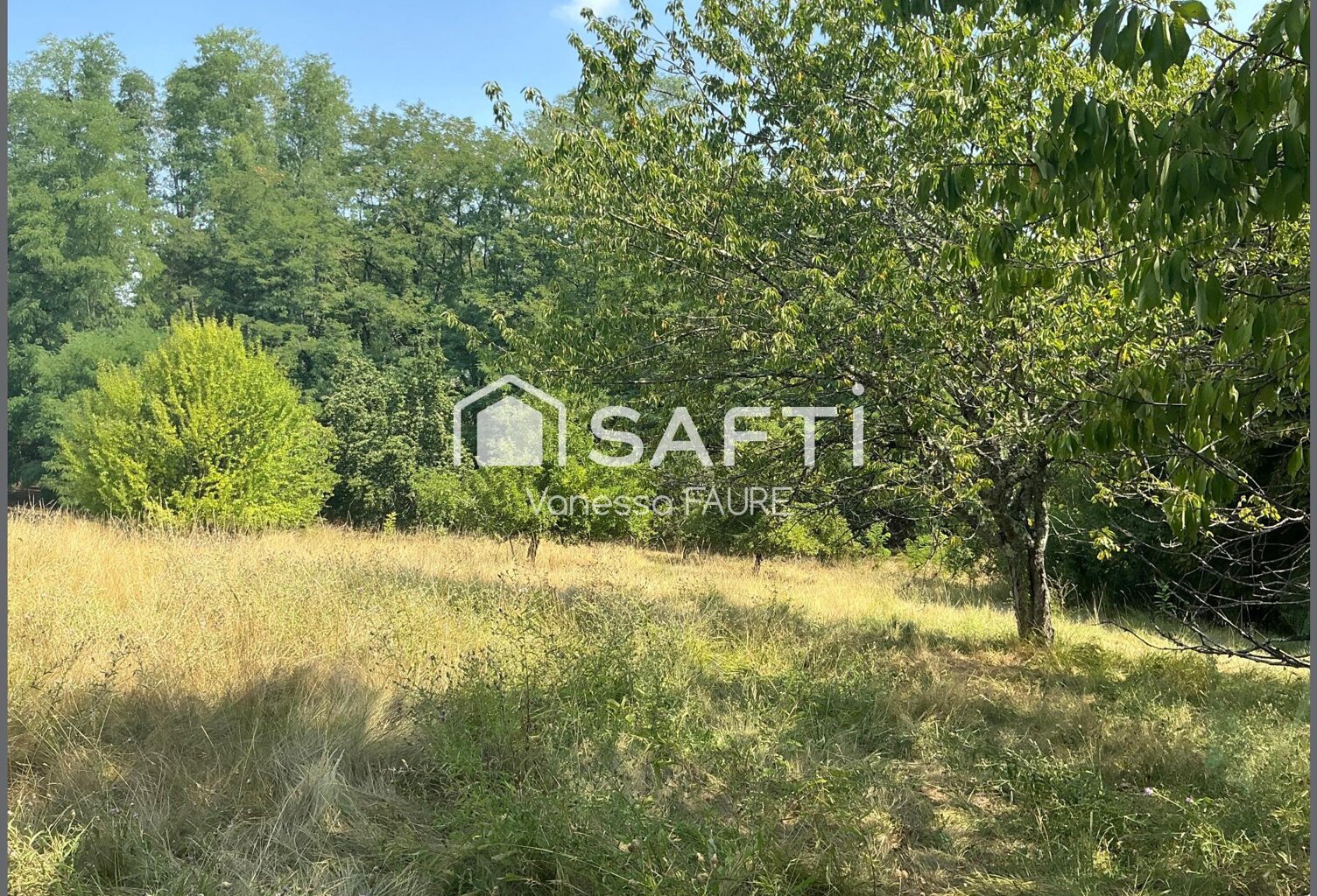 À saisir : 2700m2 de sérénité absolue, entre arbres et verger fruitier » — photo 1