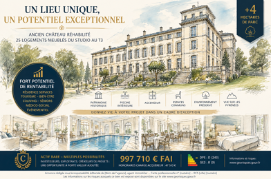 Maison 32 pièces 997710 €