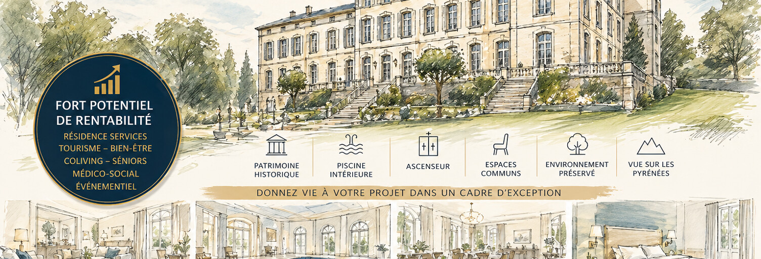 Maison 32 Pièces 1400 m² à vendre à Saint-Léon (31560)