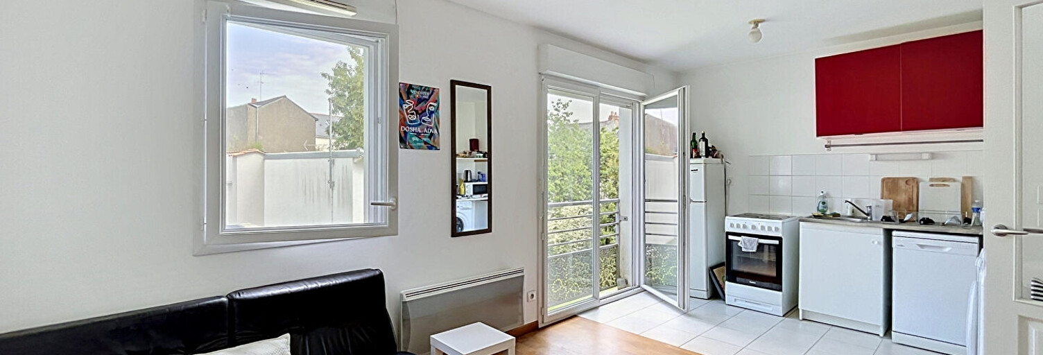 Appartement 2 Pièces 37 m² à vendre à Nantes (44100)