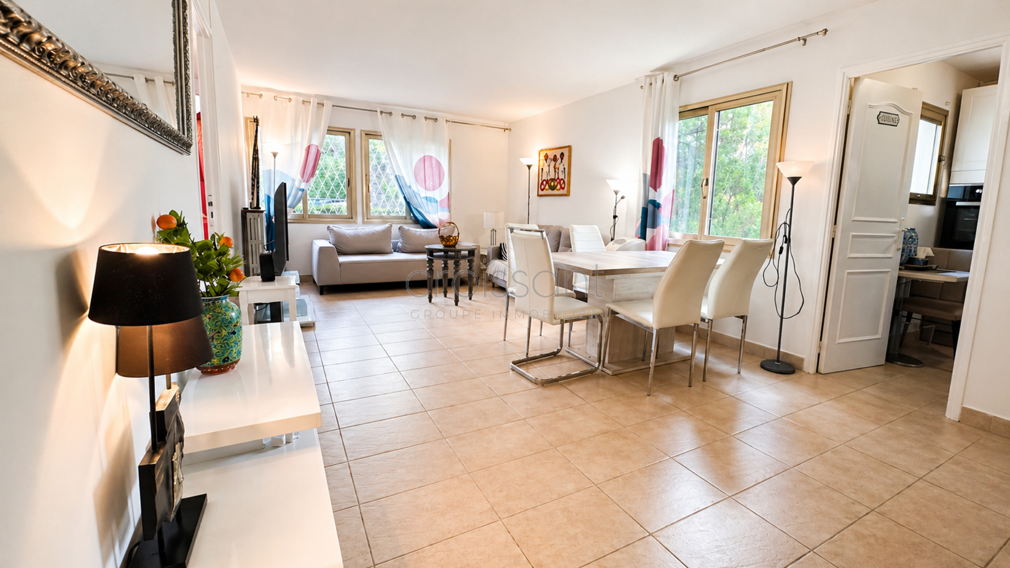 Cannes Californie – 2 pièces de 53 m² en résidence de standing avec piscine