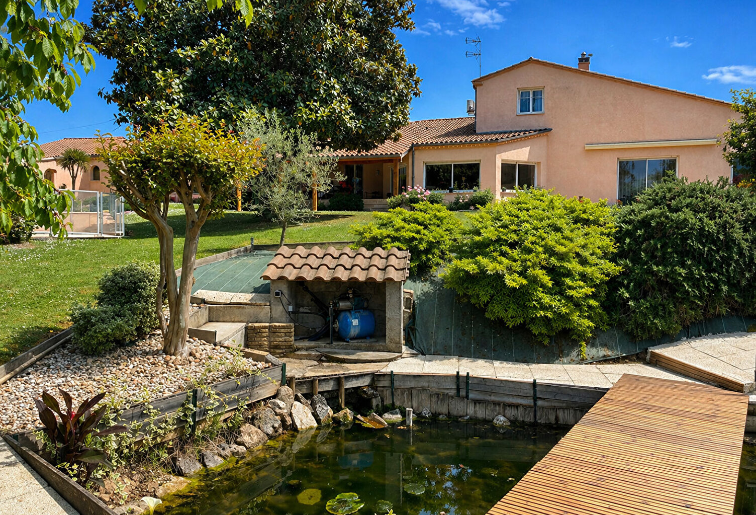 BORD DU LOT , Propriété contemporaine , Secteur Sainte-Livrade — photo 1