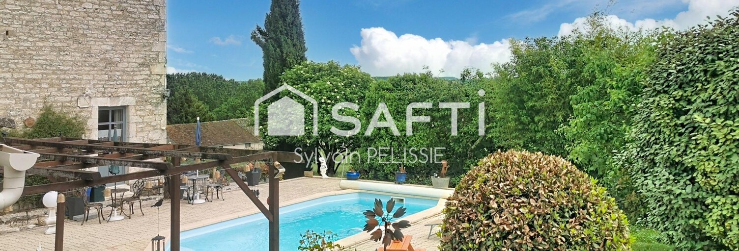 Maison 9 Pièces 292 m² à vendre à Montcuq-en-Quercy-Blanc (46800)