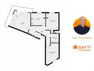 Appartement T3 de 70m2 avec Balcon filant - Emplacement stratégique — photo 3