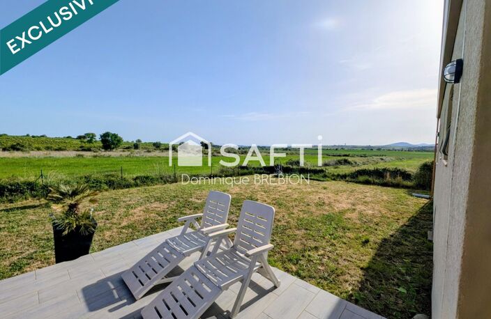 Vue vignes, villa plain-pied 137 m², 4 ch et bureau — photo 4