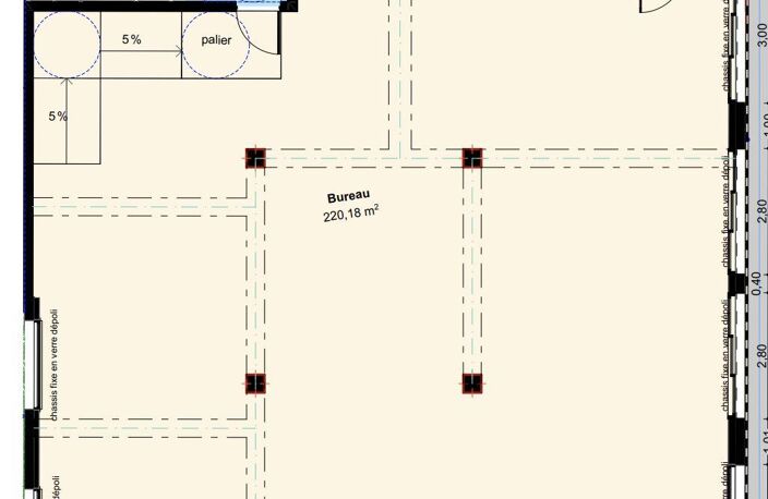 Vente Murs commerciaux 220 m&sup2; — photo 2