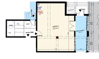 Commerce  62 m² à vendre à Lunel (34400)
