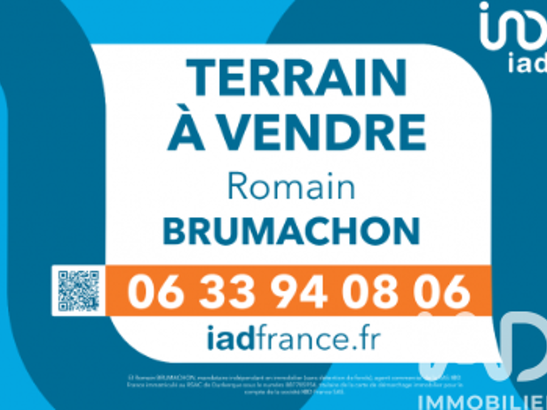 Vente Terrain à bâtir 561 m&sup2; — photo 1