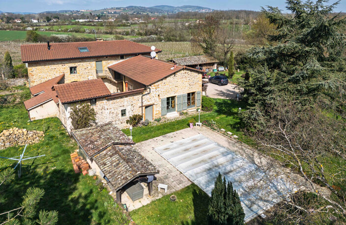 CHÂTILLON D'AZERGUES  Demeure de caractère de 360 m2 sur plu — photo 4